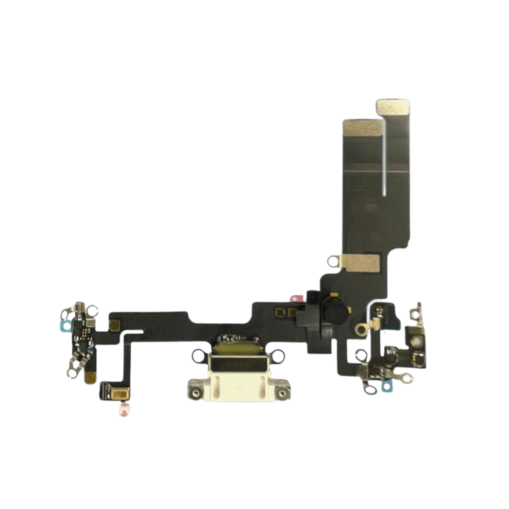 Charging Port flex cable for use with iPhone 14 Plus (Starlight)