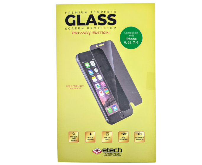 invisibleSHIELD Glass+ Screen Protector Crystal Clear,InvisibleShield Glass  Plus for Apple iPhone 6/6s/7/8 - kite+key, Rutgers Tech Store