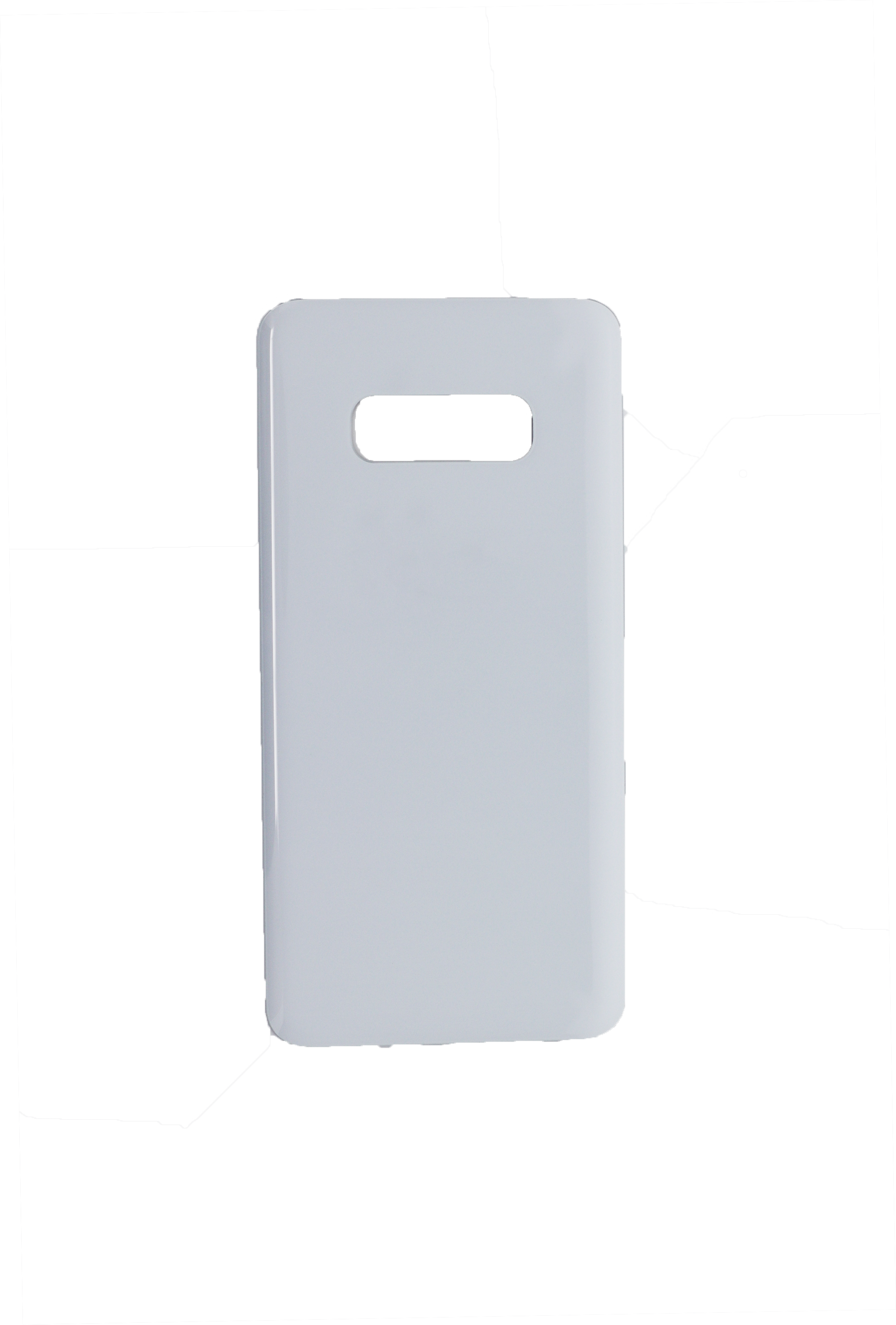 Back Glass Cover for use with Samsung Galaxy S10 (White)