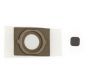 Home Button Rubber Gasket Only for use with iPhone 4S w/ Adhesive (Black)