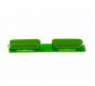 Volume, Power and Mute Buttons for use with the iPhone 5C, Green