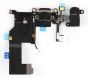 Lightning Dock/Headphone Jack Connector Flex cable, Black, for use with iPhone 5