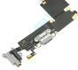 Charging Dock/Headphone Jack Flex Cable for use with the iPhone 6 Plus (5.5), Light Gray