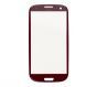 Glass only for use with Samsung Galaxy S III Garnet Red