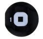 Black Home Button for use with iPad 2, 3, and iPad 4