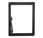 iBic Glass and Digitizer Full Assembly with Home Button Flex Cable Installed, Black, for use with iPad 4
