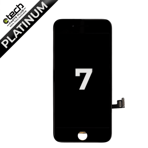 Platinum LCD Assembly for use with iPhone 7 (Black)