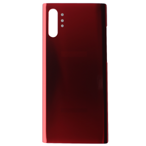 Back Glass for use with Samsung Galaxy Note 10 Plus (Red)