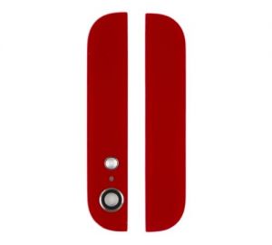 Red Glass Inserts for use with iPhone 5 Back Housing