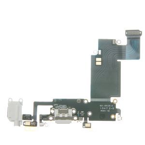Charging Dock/Headphone Jack Flex Cable for use with iPhone 6S Plus (5.5"), (White)