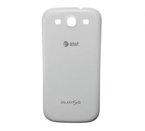 Battery Cover for use with Samsung Galaxy S3 White AT&T i747