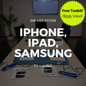 Full Apple (iPad, iPhone) Samsung 2 Day Training (On Location) + Toolkit