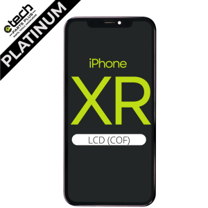 Platinum LCD Screen Assembly for use with iPhone XR (COF)