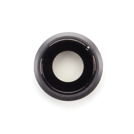Back Camera Ring with Lens for use with iPhone 8 (Black)