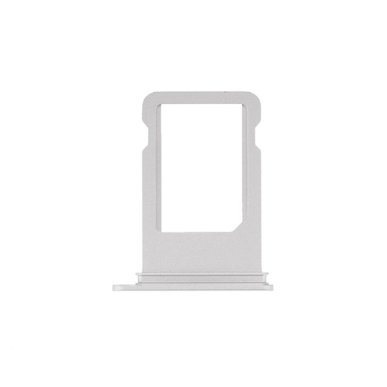 Sim Card Tray (White) - iPhone 8