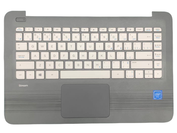 Keyboard and Trackpad for use with HP Stream 14" (B Grade) Model 14- cb108ca - Gray