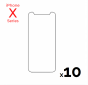 Bulk pack of 10 Tempered Glass Screens for use with iPhone X/Xs/11 Pro