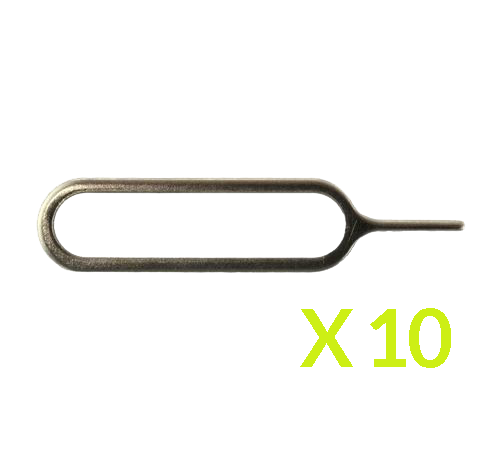 10 sim card tray openers for devices. 