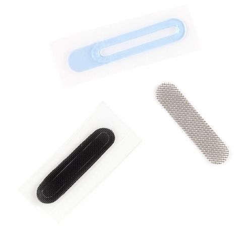 10-Pack iBic, Earpiece Speaker Grill and adhesive Anti-Dust Mesh for use with iPhone 4/4S