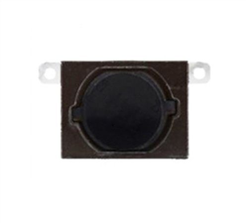 Home Button w/Flange, Black for use with iPhone 4S