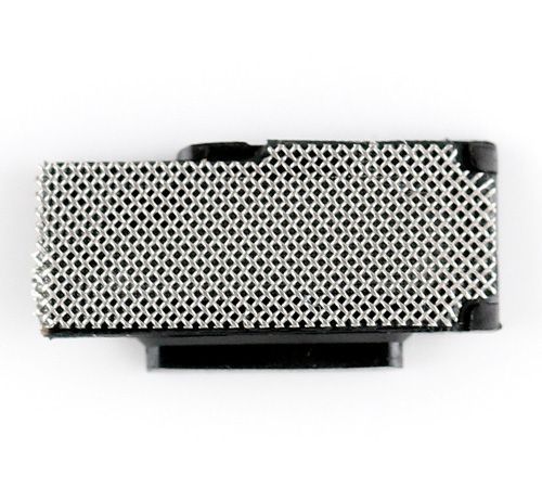 Loud speaker anti-dust mesh with bracket for use with iPhone 4S