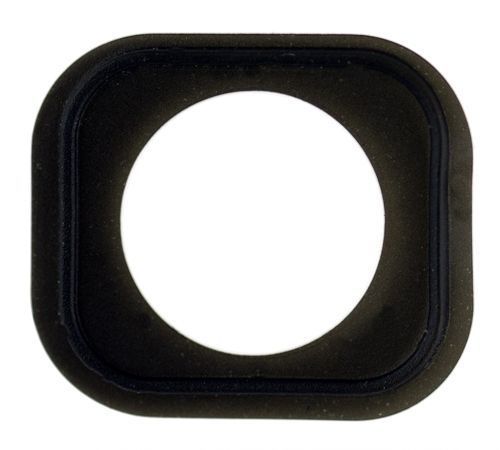 Home Button Rubber Gasket Only for use with iPhone 5 & 5C (Black)