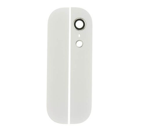 White Glass Inserts for use with iPhone 5 Back Housing with Camera and Flash Lens