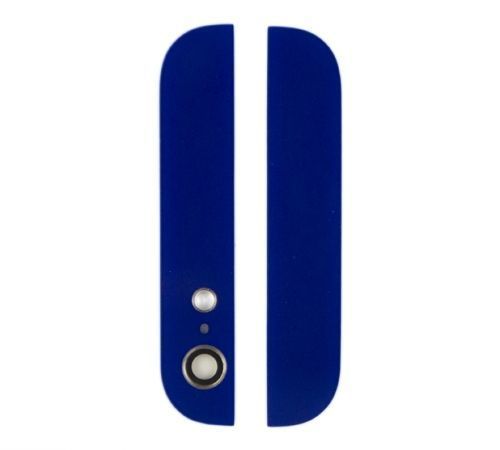 Dark Blue Glass Inserts for use with iPhone 5 Back Housing