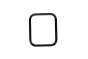 Glass Lens for use with Apple Watch Series 4 (44mm)