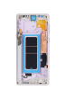 LCD Screen Assembly with frame for use with Galaxy Note 9 (Purple)