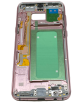 Middle Frame with small parts for use with S8 Plus (Rose Pink)