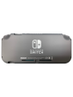 Black (Dark Grey) Back Plate with Mid Frame for use for use with Nintendo Switch Lite