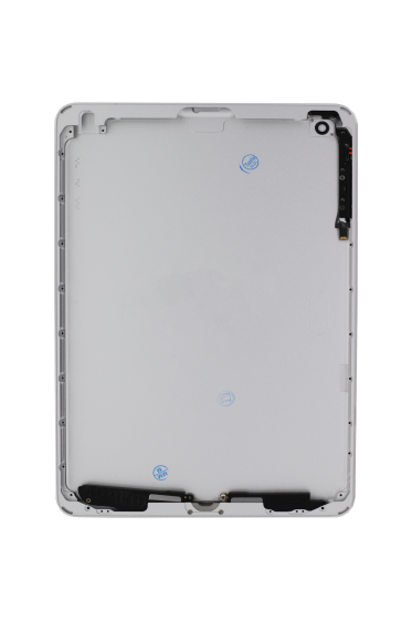 Frame with small parts, no charging port for use with iPad Mini (Silver)