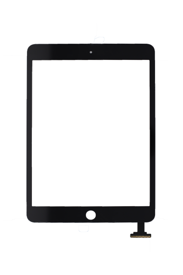 Platinum Digitizer for use with iPad Mini 1/2 (Black)