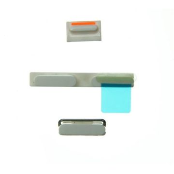 Volume, Power and Mute Buttons for use with the iPhone 5C, White