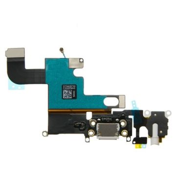 Charging Dock/Headphone Jack Flex Cable for use with the iPhone 6 (4.7), White