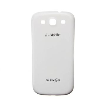 Battery Cover for use with Samsung Galaxy S III (S3) White T-Mobile T999