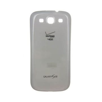 Battery Cover for use with Samsung Galaxy S III (S3) White Verizon i535