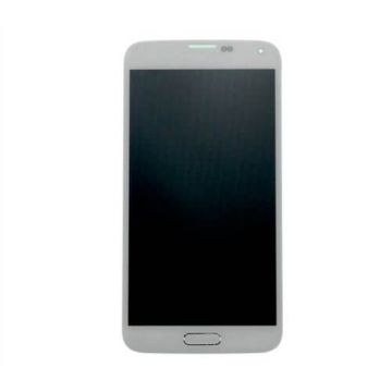 Samsung Galaxy S5 LCD Screen Assembly SM-G900, Shimmery White (Home