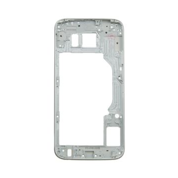 Back Housing for use with Samsung Galaxy S6 G920, Without Small Parts, White