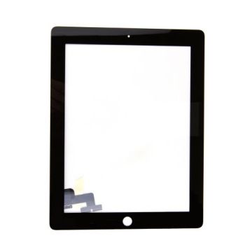 Glass and Digitizer Touch Panel, Black, for use with iPad 2