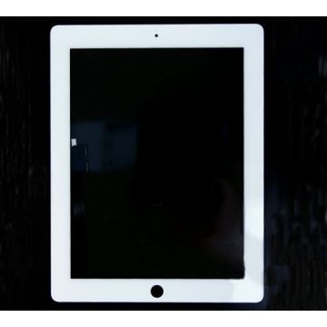 Glass and Digitizer Touch Panel, White, for use with iPad 3 & 4