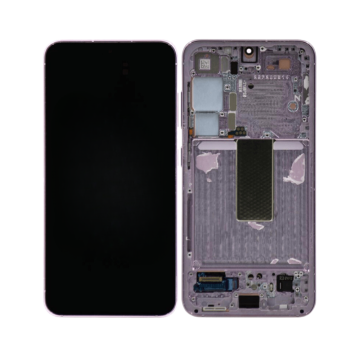 OLED Digitizer Screen Assembly with Frame for use with Galaxy S23 Plus (Lavender)