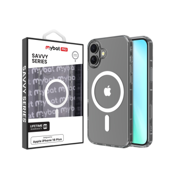 MyBat Pro Savvy Series MagSafe Case for Apple iPhone 16 Plus - Clear