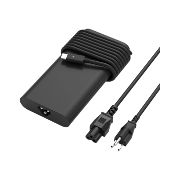 90W USB-C AC Adapter (with cord) for use with Dell Laptops and Chromebooks