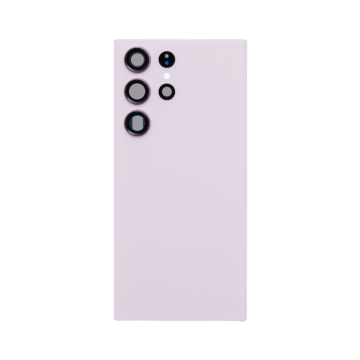 Back Cover with Camera Lens for use with Galaxy S23 Ultra (Lavender)