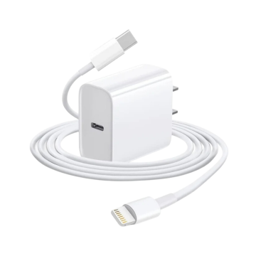USB-C to Lightning 6' Cable with 20W USC-C Charging Adapter