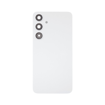 Back Cover with Camera Lens and Bezel for Galaxy S24 Plus (Marble Gray)