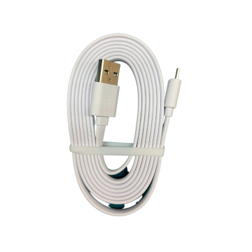 USB to USB-C Charge Cable 3.3ft. (White)
