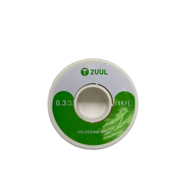 2UUL Soldering Wire 183 degree Celsisus Melting Point .3mm thick (100M)